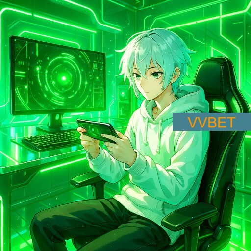 Imagem promocional da VVBET mostrando a plataforma e suas vantagens