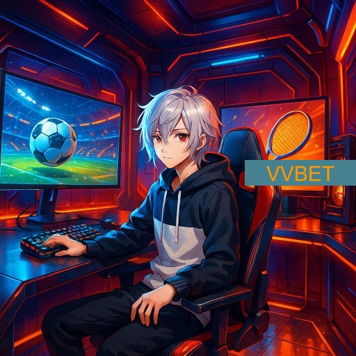 Imagem promocional da VVBET mostrando a plataforma e suas vantagens