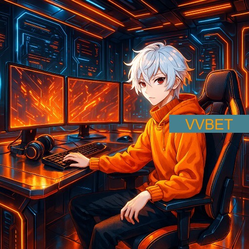 Imagem promocional da VVBET mostrando a plataforma e suas vantagens
