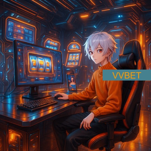 Imagem promocional da VVBET mostrando a plataforma e suas vantagens